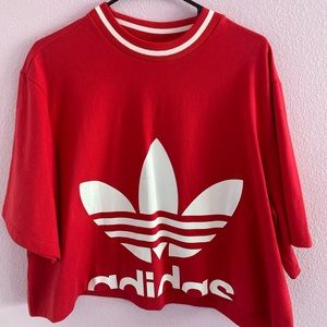 Adidas Large Crop Top